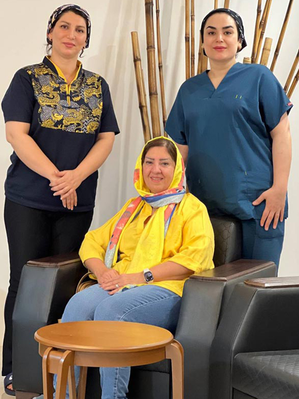 ماساژ یرای سالمندان