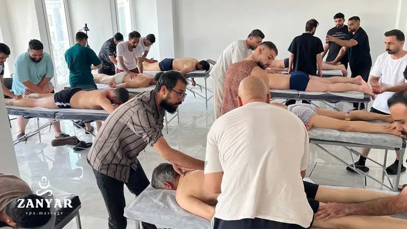آموزش عملی کاربر ماساژ