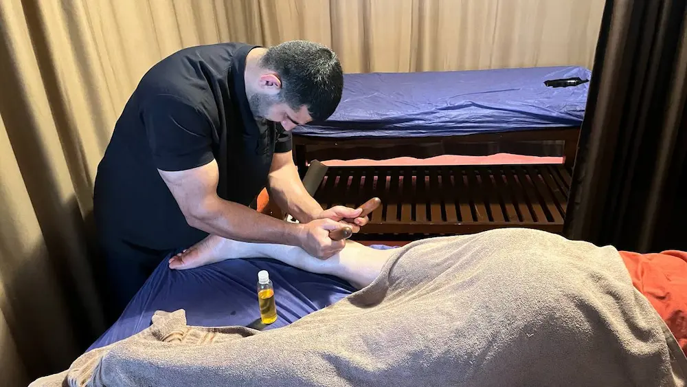 محیط و تجهیزات ماساژ ژاپنی