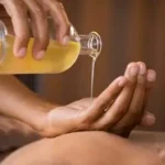 ماساژ صورت با روغن زیتون