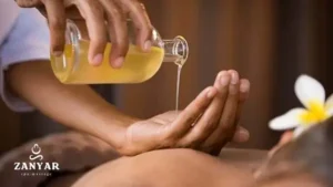 ماساژ صورت با روغن زیتون