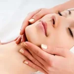 ماساژ صورت برای زاویه سازی